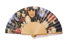 Hand Fan: Brueghel - Small Bouquet of Flowers