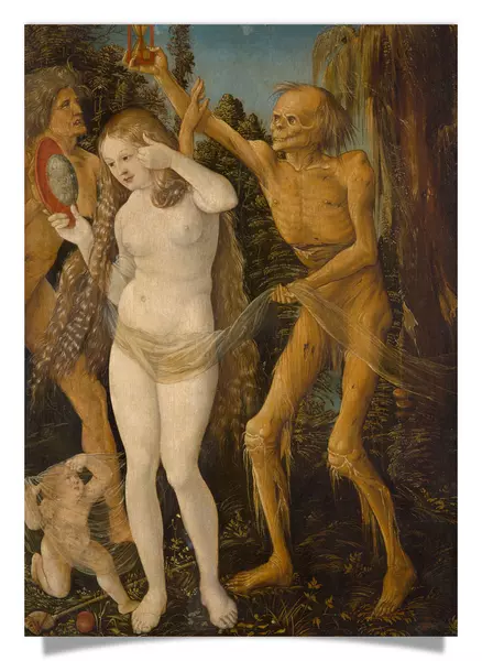 Postcard: The three Ages of Man