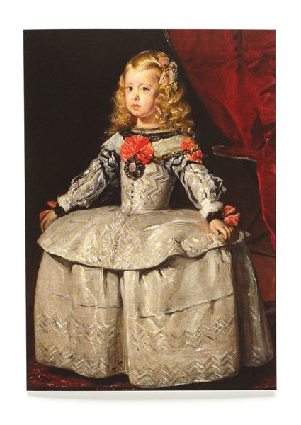 Billet: Velázquez - Infantin Margarita Teresa in weissem Kleid