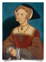 Postkarte: Holbein - Jane Seymour