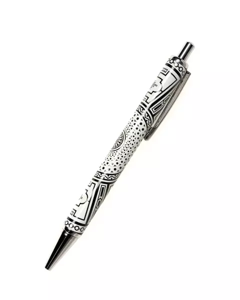 Ball Pen: Marble Floor