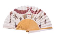 Hand fan: Spanish Hall
