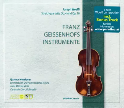 CD: Franz Geissenhofs Instrumente