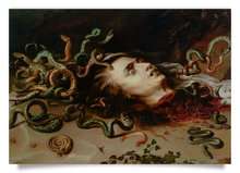 Postcard: Head of Medusa