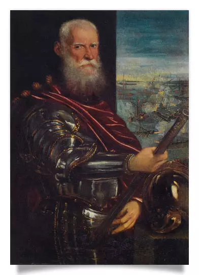 Postkarte: Sebastiano Venier