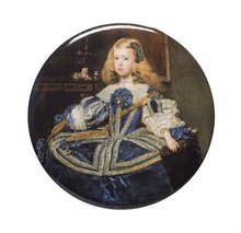 Taschenspiegel: Velázquez - Infantin Margarita Teresa in blauem Kleid