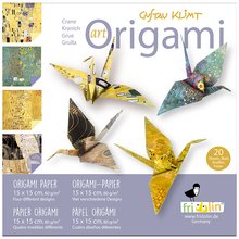 Origami paper: Gustav Klimt