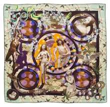Silk Scarf: Messis in paradiso