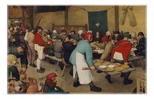 Magnet: Bruegel - Bauernhochzeit