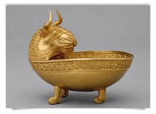 Postcard: Bull-headed Bowl
