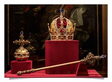 Postkarte: Insignien Kaiser Rudolfs II.