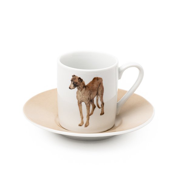 Espresso Set: Brueghel - Animal Studies Greyhound