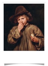 Postkarte: Wautier - Die fünf Sinne. Riechen