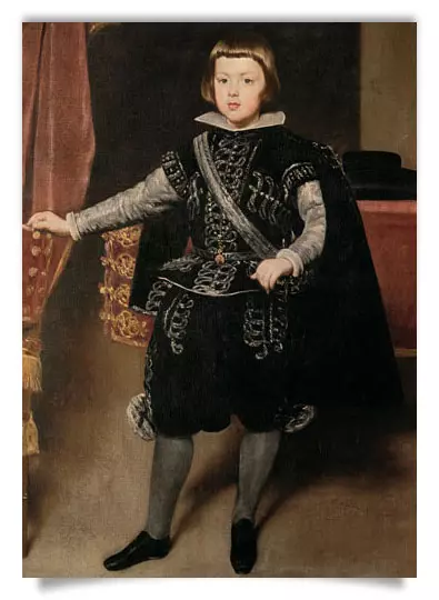 Postcard: Infant Baltasar Carlos