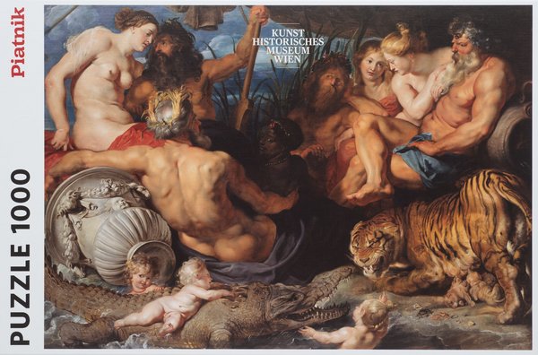 Jigsaw Puzzle: Rubens - The four rivers of Paradise