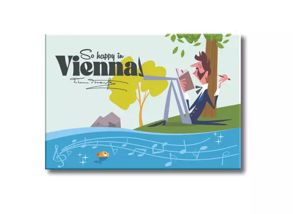 Magnet: So happy in Vienna... Johann Strauss and the blue danube