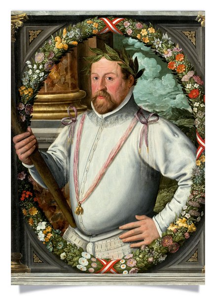 Postkarte: Erzherzog Ferdinand II. von Tirol