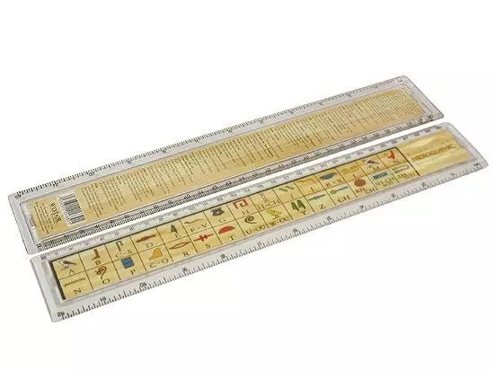 Ruler: Hieroglyphs